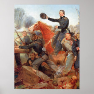 Hancock at the Mule Shoe Poster