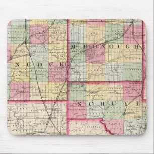Hancock, McDonough, Schuyler counties Mouse Mat