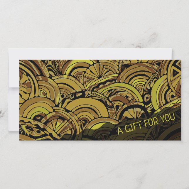 Hand And Digitally Painted Pattern Art 15 (Front)