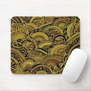 Hand And Digitally Painted Pattern Art 15 Mouse Mat