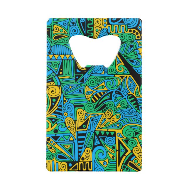 Hand And Digitally Painted Pattern Art 21 (Front)