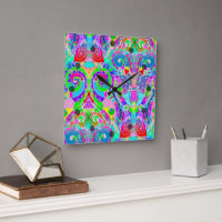 Hand And Digitally Painted Pattern Art 22