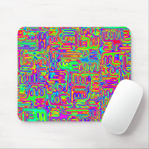 Hand And Digitally Painted Pattern Art 42 Mouse Mat