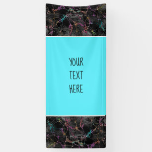 Hand And Digitally Painted Pattern Art 44 Banner