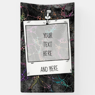 Hand And Digitally Painted Pattern Art 44 Banner