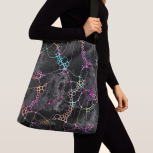 Hand And Digitally Painted Pattern Art 44 Crossbody Bag