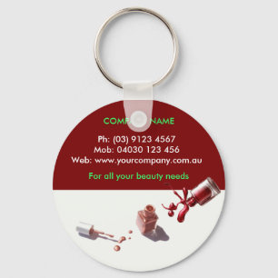 Hand and Nail Key Ring
