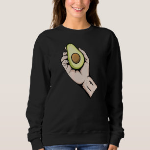 Hand Avocado Forest Costume Fruit Avo Avocado Sweatshirt