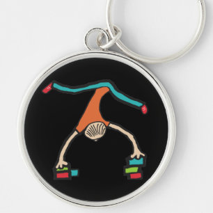 Hand Balancing Key Ring