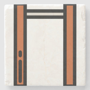 hand-bar stone coaster