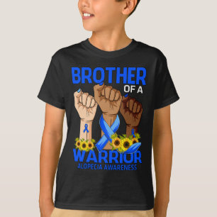 Hand Brother Alopecia Awareness Sunflower T-Shirt