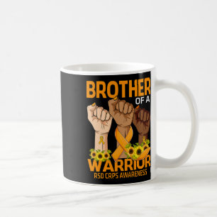 Hand Brother Of A Warrior Rsd Crps Awareness Sunfl Coffee Mug