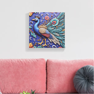 Hand-Carved Divinity Canvas Print