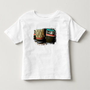 Hand carved drums, Livingston, Zambia Toddler T-Shirt