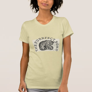 Hand-Carved Linocut Cat Mum & Kitten - Motherhood T-Shirt