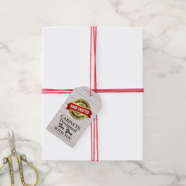 Hand Crafted Business Gift Tag (With Twine)