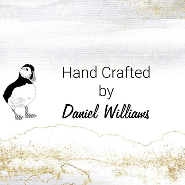 Hand Crafted By self-inking stamp (Creator Uploaded)