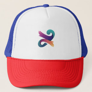 Hand-Designed Graphic Trucker Hat