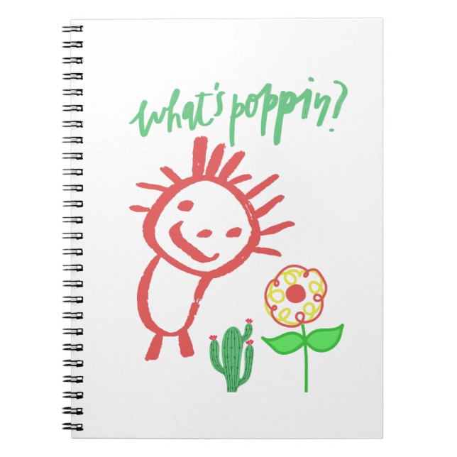 hand drawing baby  notebook (Front)