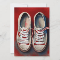 Hand Drawing Of Funny Shoes