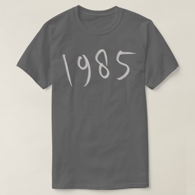 Hand Drawn 1985 T-Shirt (Design Front)