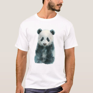 Hand-Drawn Artistic Giant Panda Men T-Shirt
