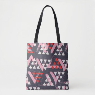 Hand-Drawn Artistic Pattern Display Tote Bag