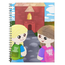 Hand Drawn Back To School Notebook