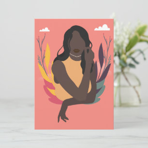 Hand Drawn Black Awareness Day Concept Fun 1/3 Holiday Card