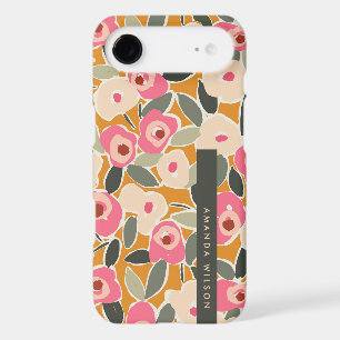 Hand-Drawn Bold Inky Floral Pattern- Sunlit Meadow