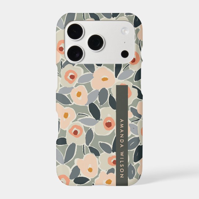 Hand-Drawn Bold Inky Floral Pattern- Sunlit Meadow (Back)