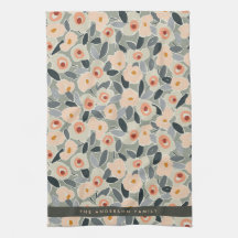 Hand-Drawn Bold Inky Floral Pattern- Sunlit Meadow