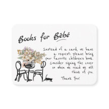 Hand Drawn Bonjour Bebe French Books for Baby Encl