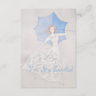 Hand Drawn Bridal Shower Invitation