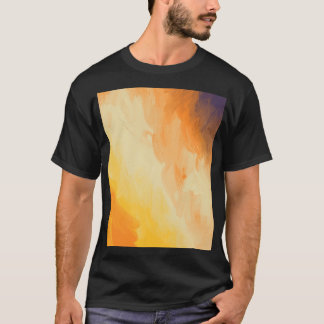 Hand drawn brushstrokes oil painting T-Shirt