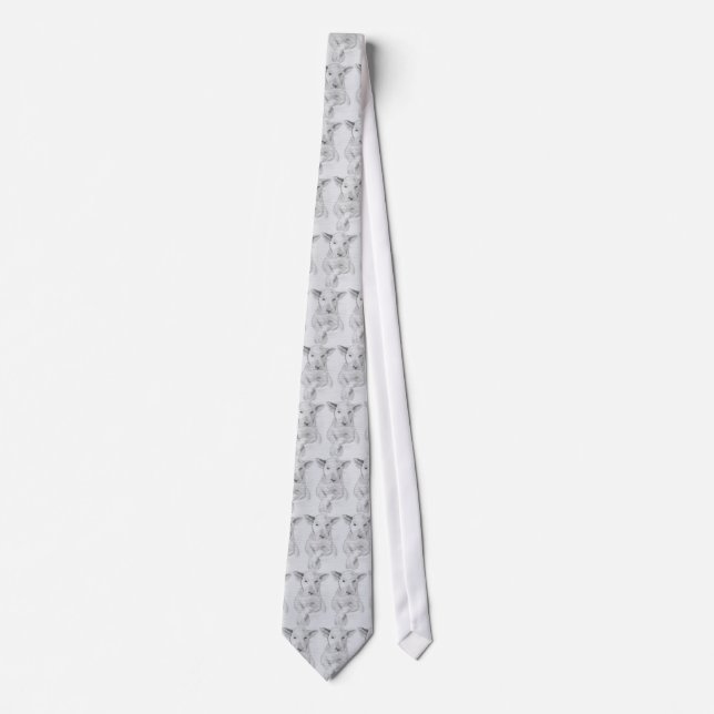 Hand drawn bullie tie (Front)