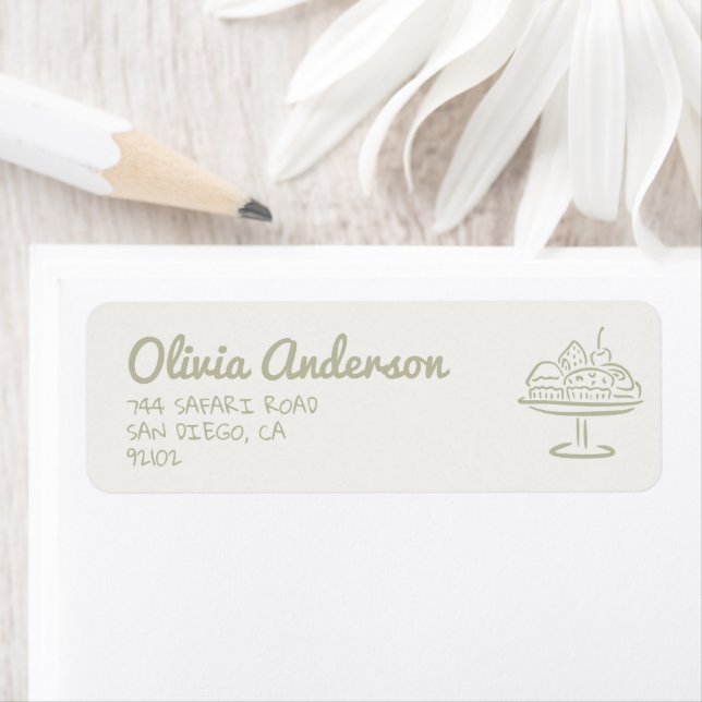 Hand Drawn Bun In The Oven Neutral Baby Shower (Insitu)