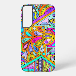 Hand Drawn By EDDArt - Blah Blah Blah 1 Samsung Galaxy Case