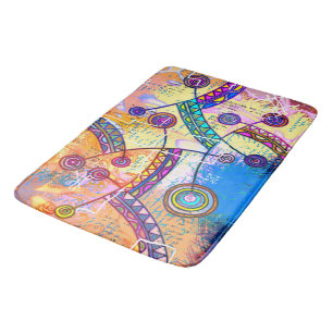 Hand Drawn By EDDArt - Dream Scale 1 Bath Mat