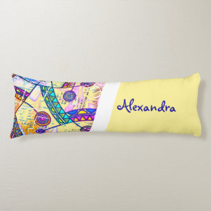 Hand Drawn By EDDArt - Dream Scale 1 Body Cushion