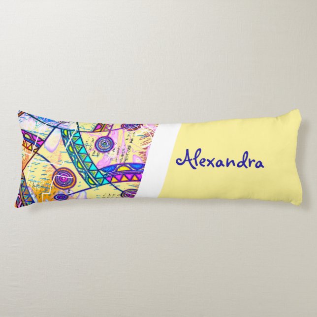 Hand Drawn By EDDArt - Dream Scale 1 Body Cushion (Front)