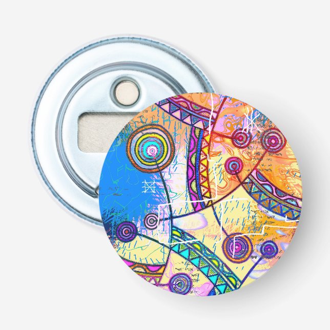 Hand Drawn By EDDArt - Dream Scale 1 Bottle Opener (Front)