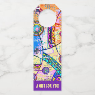 Hand Drawn By EDDArt - Dream Scale 1 Bottle Tag
