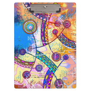 Hand Drawn By EDDArt - Dream Scale 1 Clipboard