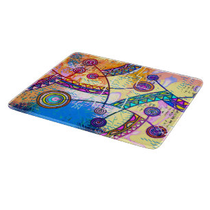 Hand Drawn By EDDArt - Dream Scale 1 Cutting Board