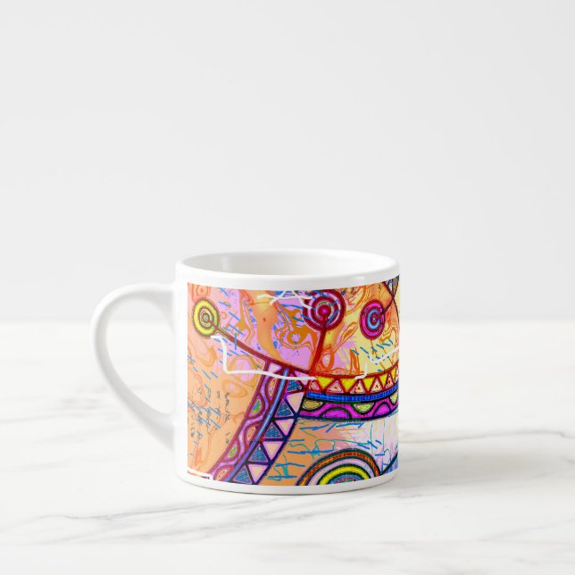 Hand Drawn By EDDArt - Dream Scale 1 Espresso Cup (Left)