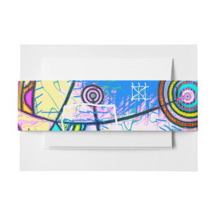 Hand Drawn By EDDArt - Dream Scale 1 Invitation Belly Band