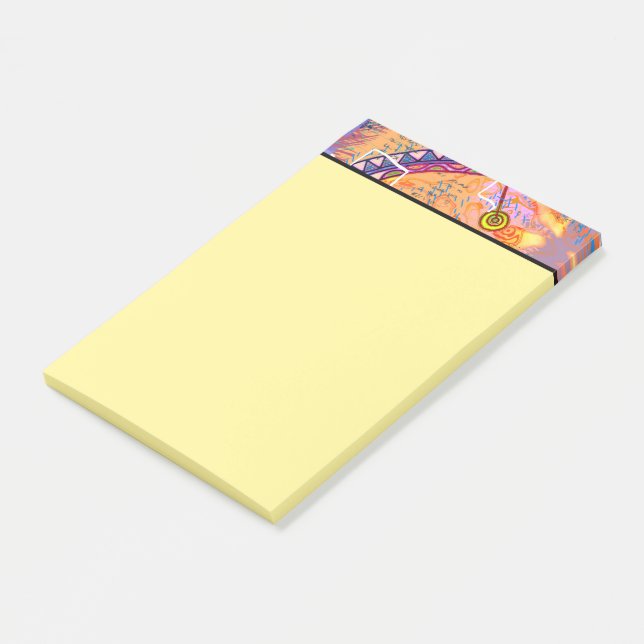 Hand Drawn By EDDArt - Dream Scale 1 Post-it Notes (Angled)