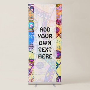 Hand Drawn By EDDArt - Dream Scale 1 Retractable Banner