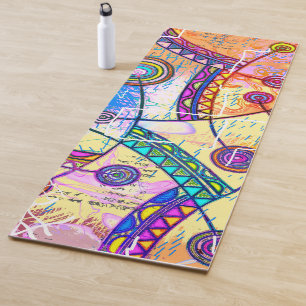 Hand Drawn By EDDArt - Dream Scale 1 Yoga Mat
